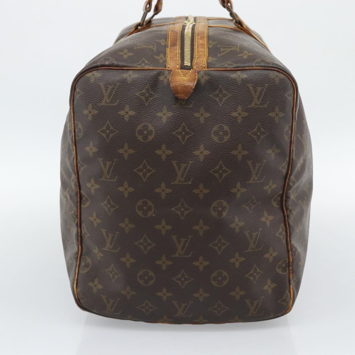 LOUIS VUITTON Monogram Sac Souple 55 Boston Bag M41622 LV Auth 190415