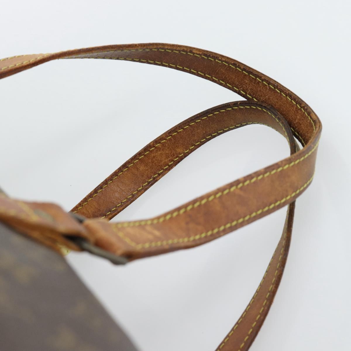 LOUIS VUITTON Monogram Sac Souple 55 Boston Bag M41622 LV Auth 190415