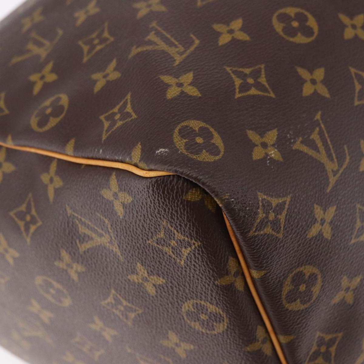 LOUIS VUITTON Monogram Keepall 50 Boston Bag M41426 LV Auth 190417A