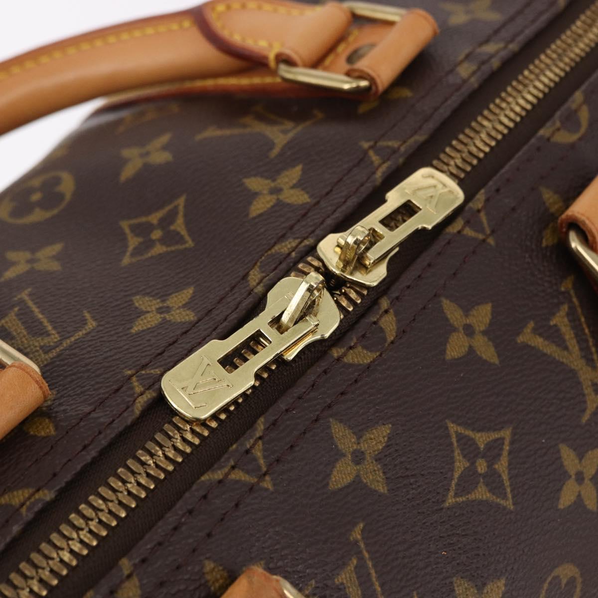 LOUIS VUITTON Monogram Keepall 50 Boston Bag M41426 LV Auth 190417A
