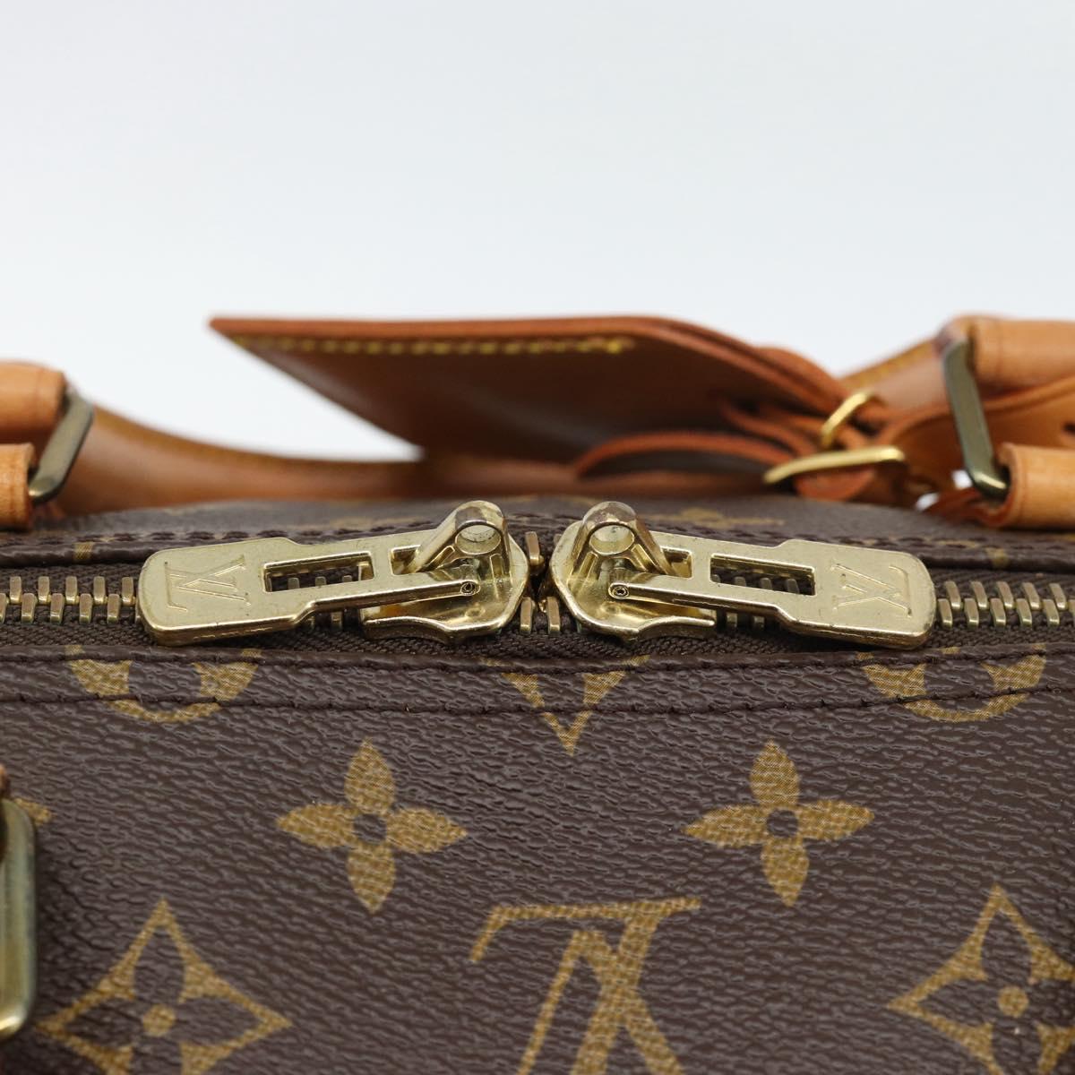 LOUIS VUITTON Monogram Keepall 55 Boston Bag M41424 LV Auth 190418A
