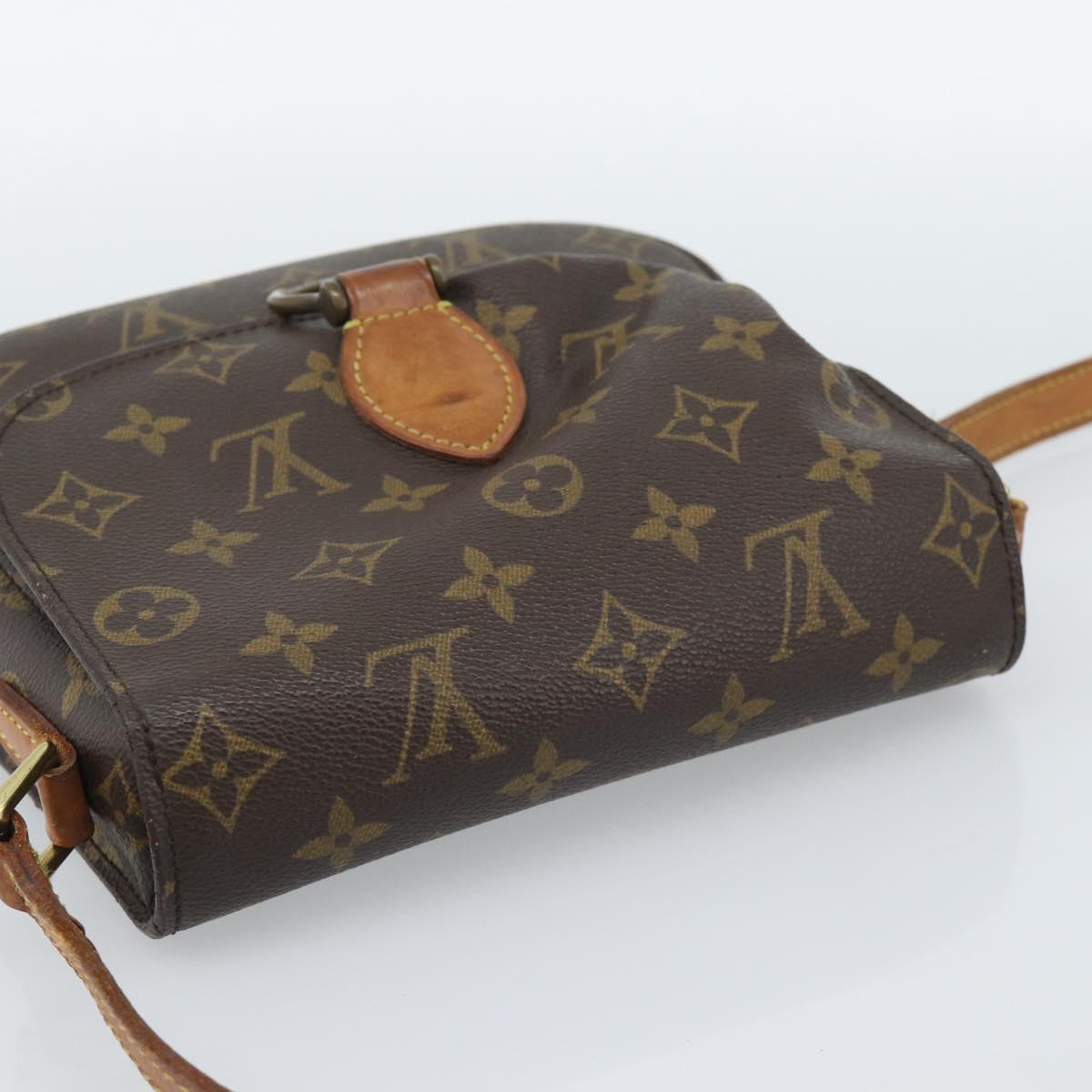 LOUIS VUITTON Monogram Saint Cloud MM Shoulder Bag M51243 LV Auth 190421