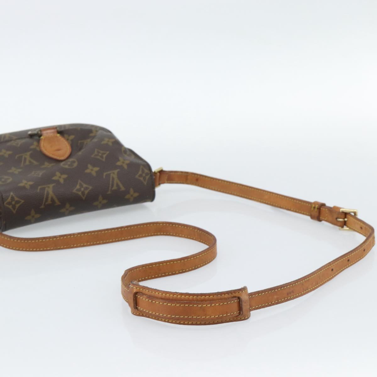 LOUIS VUITTON Monogram Saint Cloud MM Shoulder Bag M51243 LV Auth 190421