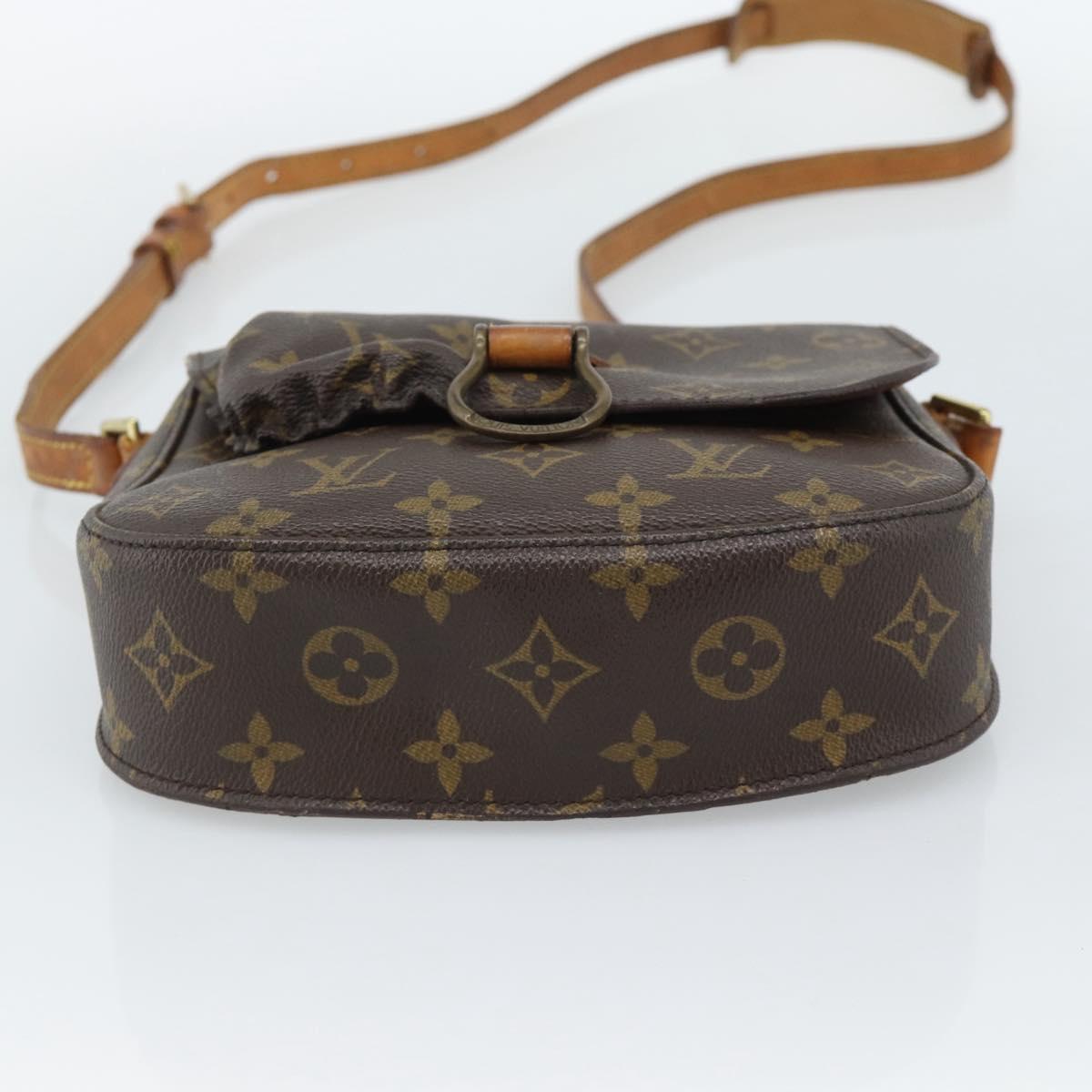 LOUIS VUITTON Monogram Saint Cloud MM Shoulder Bag M51243 LV Auth 190421