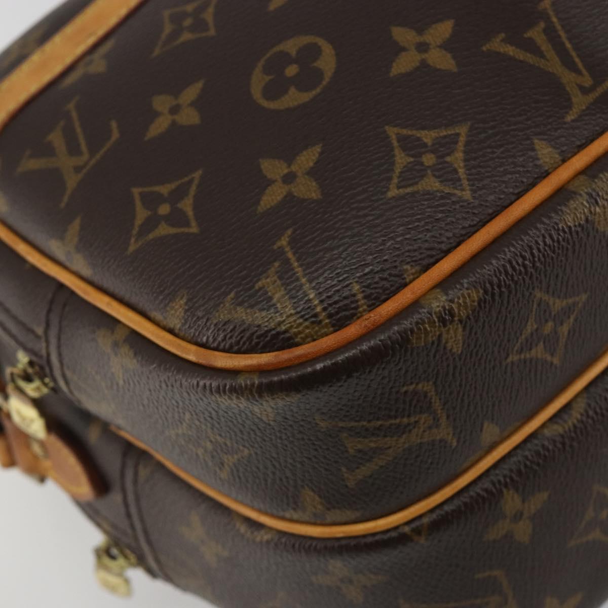 LOUIS VUITTON Monogram Reporter PM Shoulder Bag M45254 LV Auth 190431