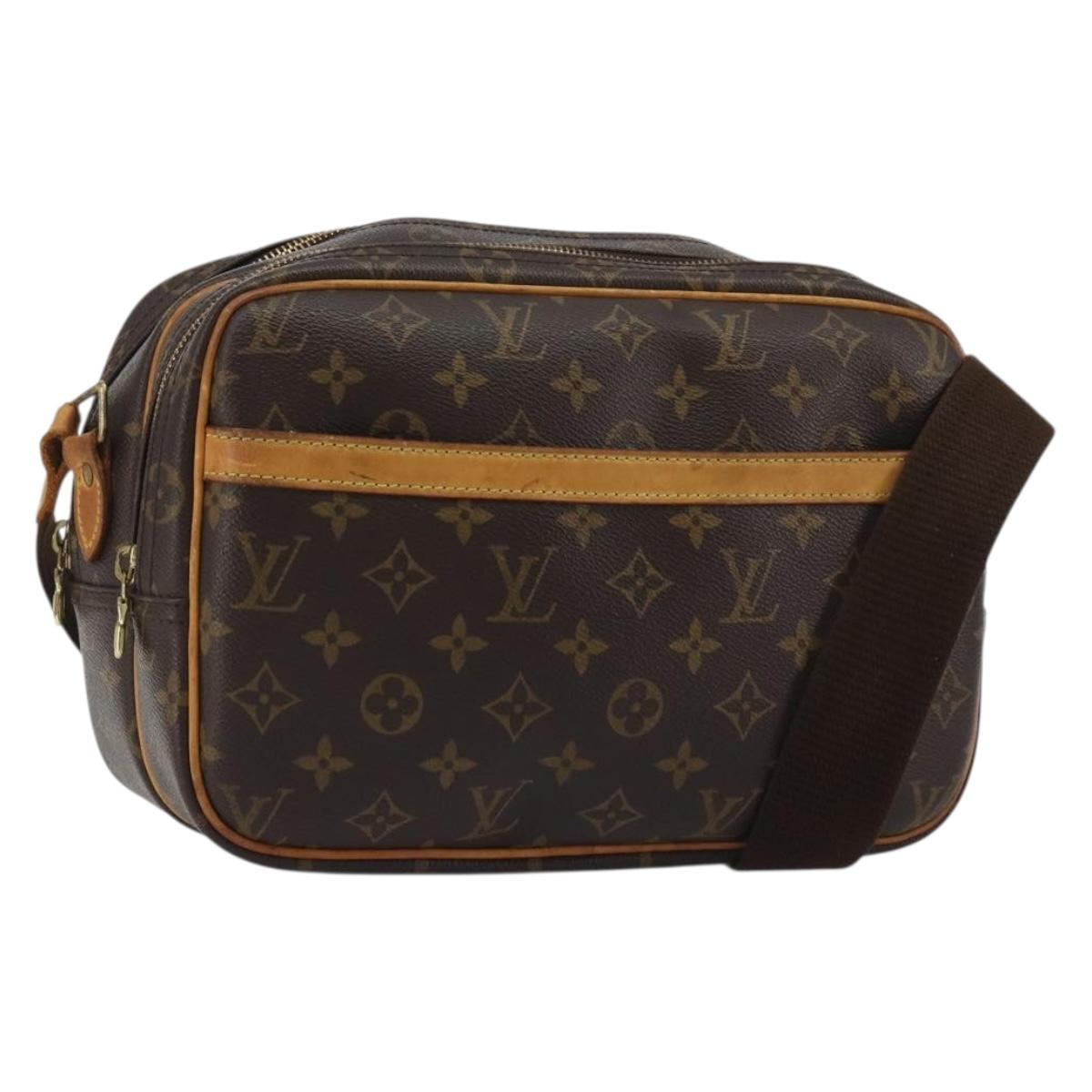 LOUIS VUITTON Monogram Reporter PM Shoulder Bag M45254 LV Auth 190431