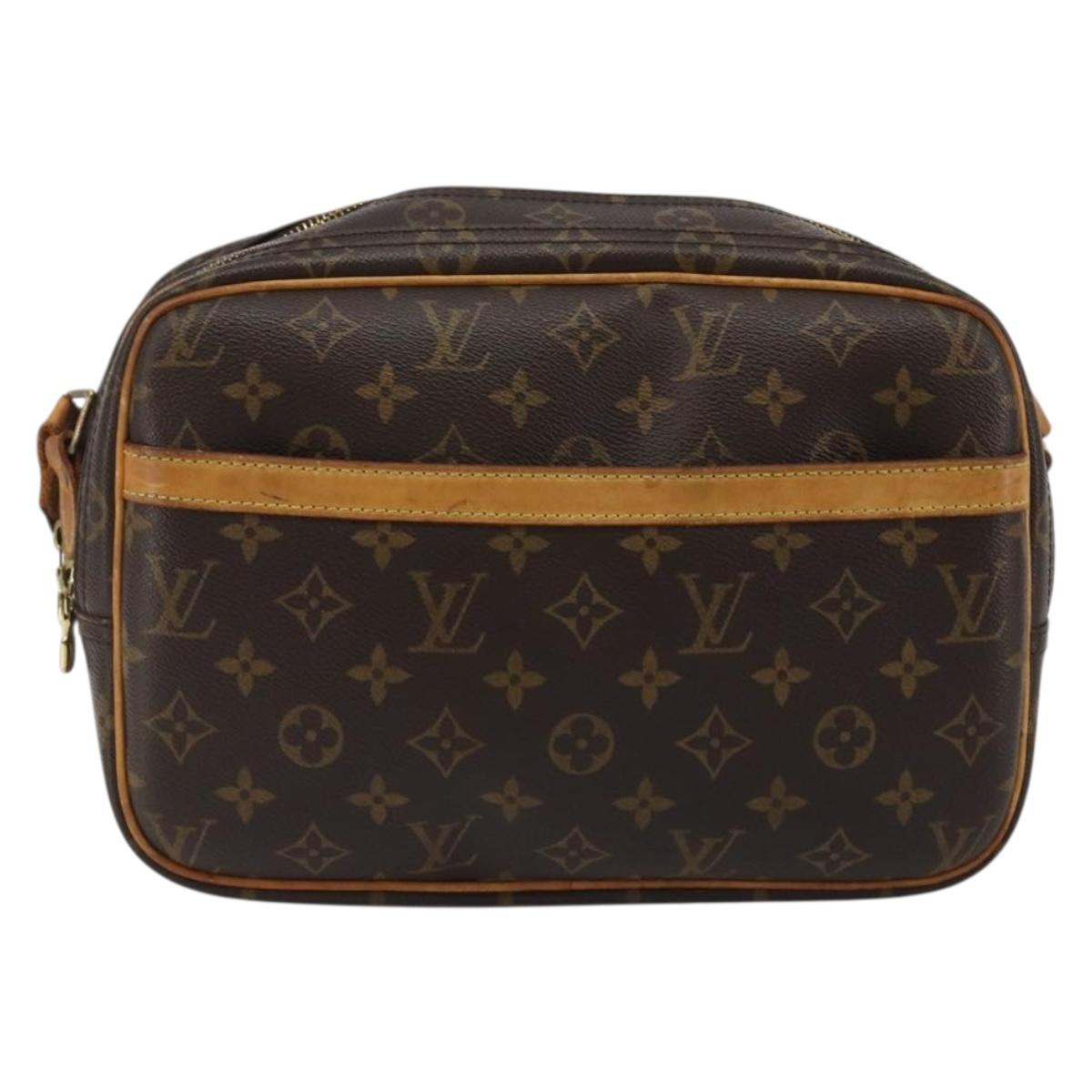 LOUIS VUITTON Monogram Reporter PM Shoulder Bag M45254 LV Auth 190431