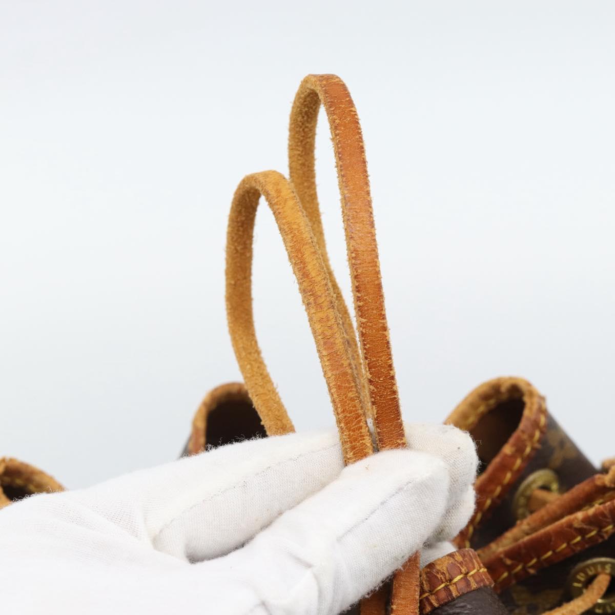LOUIS VUITTON Monogram Petit Noe Shoulder Bag M42226 LV Auth 190432