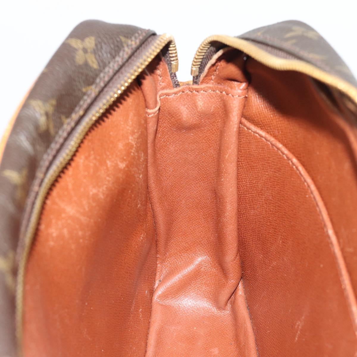 LOUIS VUITTON Monogram Compiegne 28 Clutch Bag M51845 LV Auth 190436