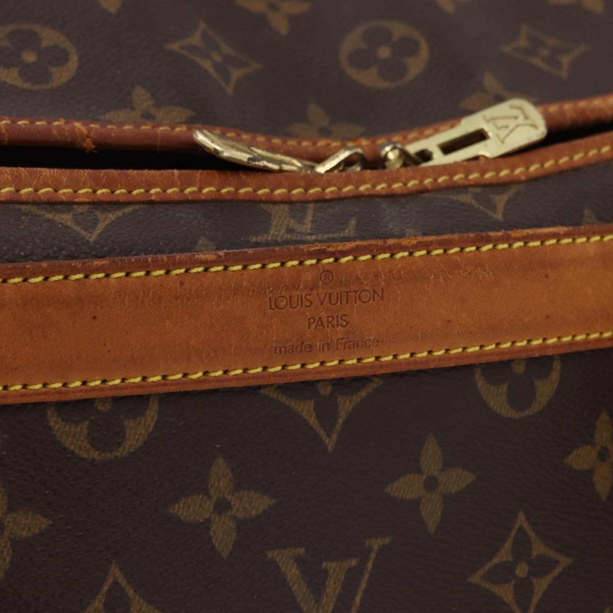 LOUIS VUITTON Monogram Sac Shan 40 Pet Carry M42024 LV Auth 190438