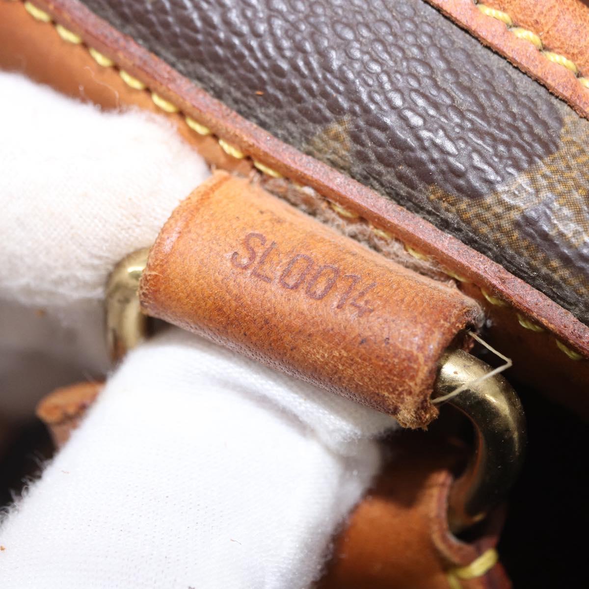 LOUIS VUITTON Monogram Sac Shan 40 Pet Carry M42024 LV Auth 190438