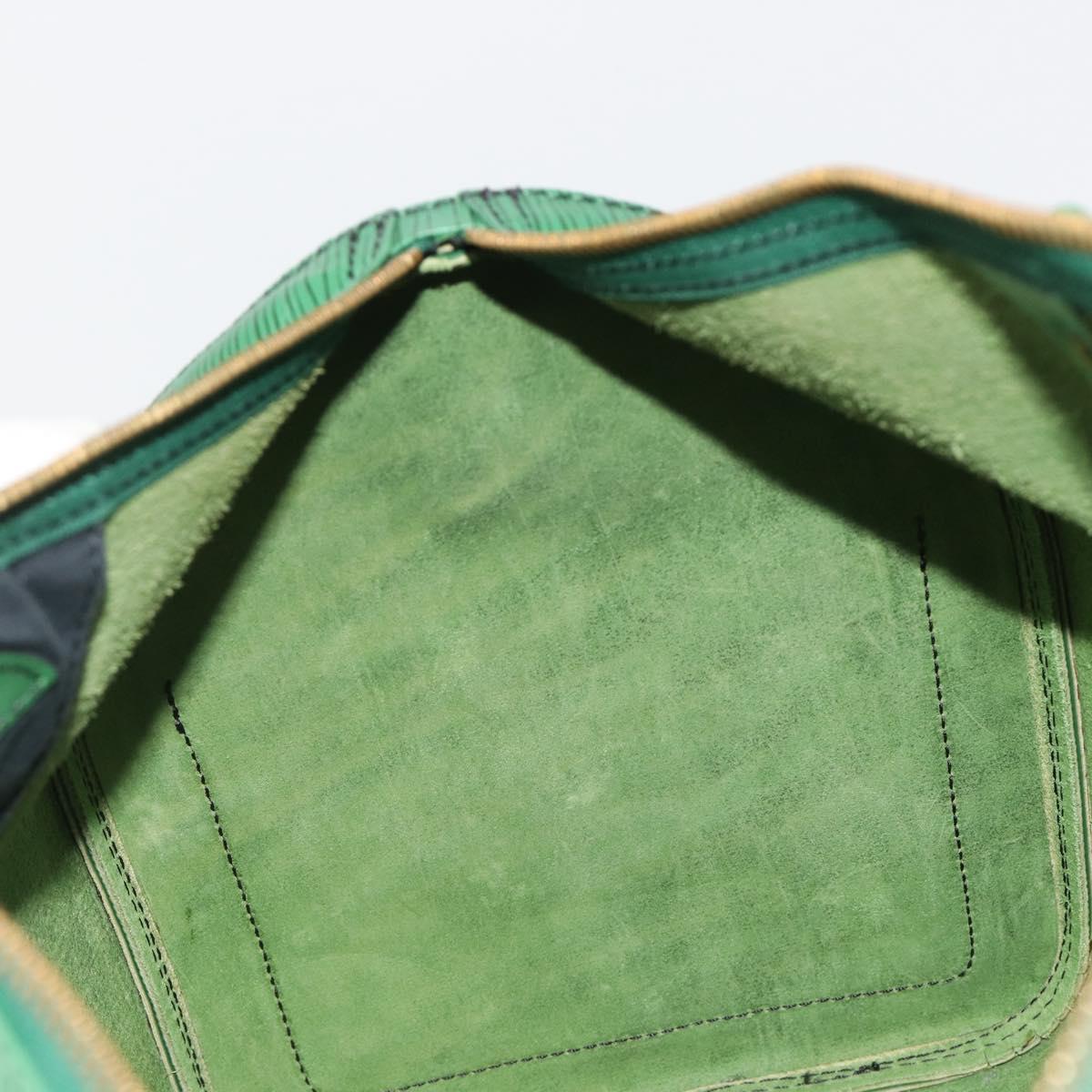 LOUIS VUITTON Epi Speedy 35 Hand Bag Borneo Green M42994 LV Auth 190444SAV