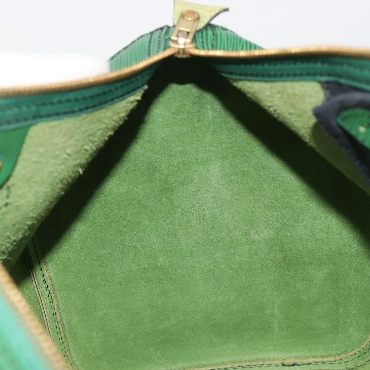 LOUIS VUITTON Epi Speedy 35 Hand Bag Borneo Green M42994 LV Auth 190444SAV