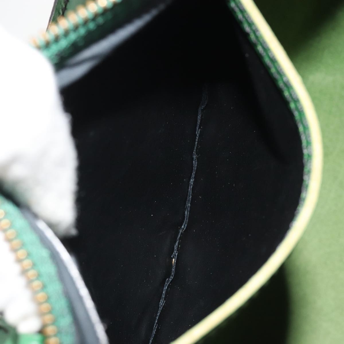 LOUIS VUITTON Epi Speedy 35 Hand Bag Borneo Green M42994 LV Auth 190444SAV