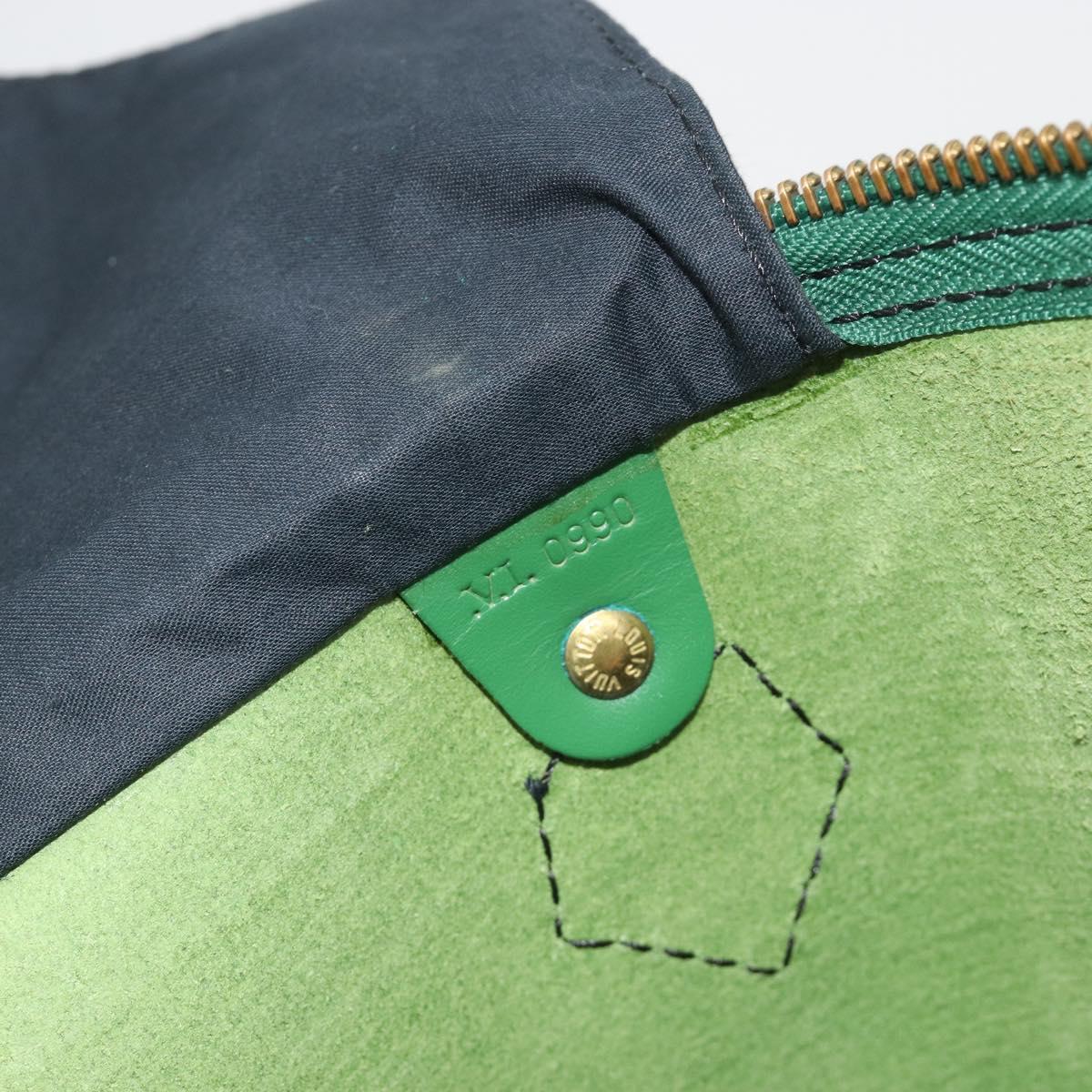 LOUIS VUITTON Epi Speedy 35 Hand Bag Borneo Green M42994 LV Auth 190444SAV