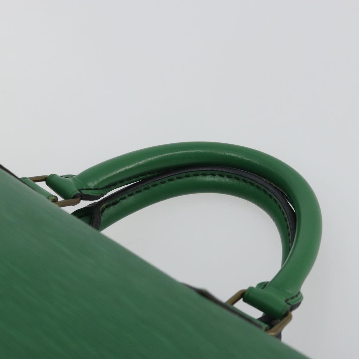 LOUIS VUITTON Epi Speedy 35 Hand Bag Borneo Green M42994 LV Auth 190444SAV