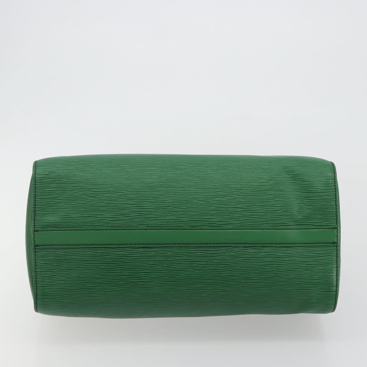 LOUIS VUITTON Epi Speedy 35 Hand Bag Borneo Green M42994 LV Auth 190444SAV