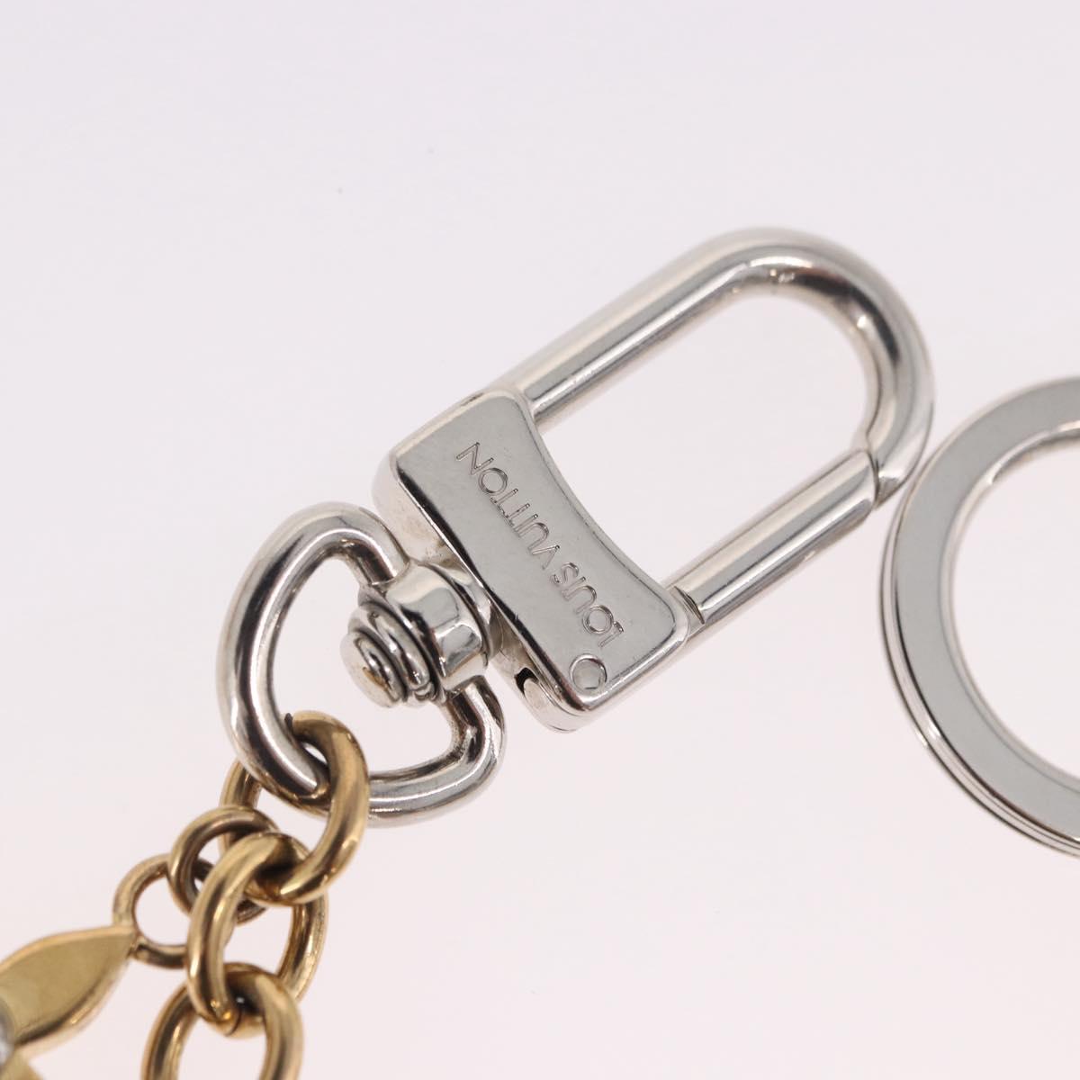 LOUIS VUITTON Chain LV Padlock Bag Charm metal Gold Tone M00538 LV Auth 190446M