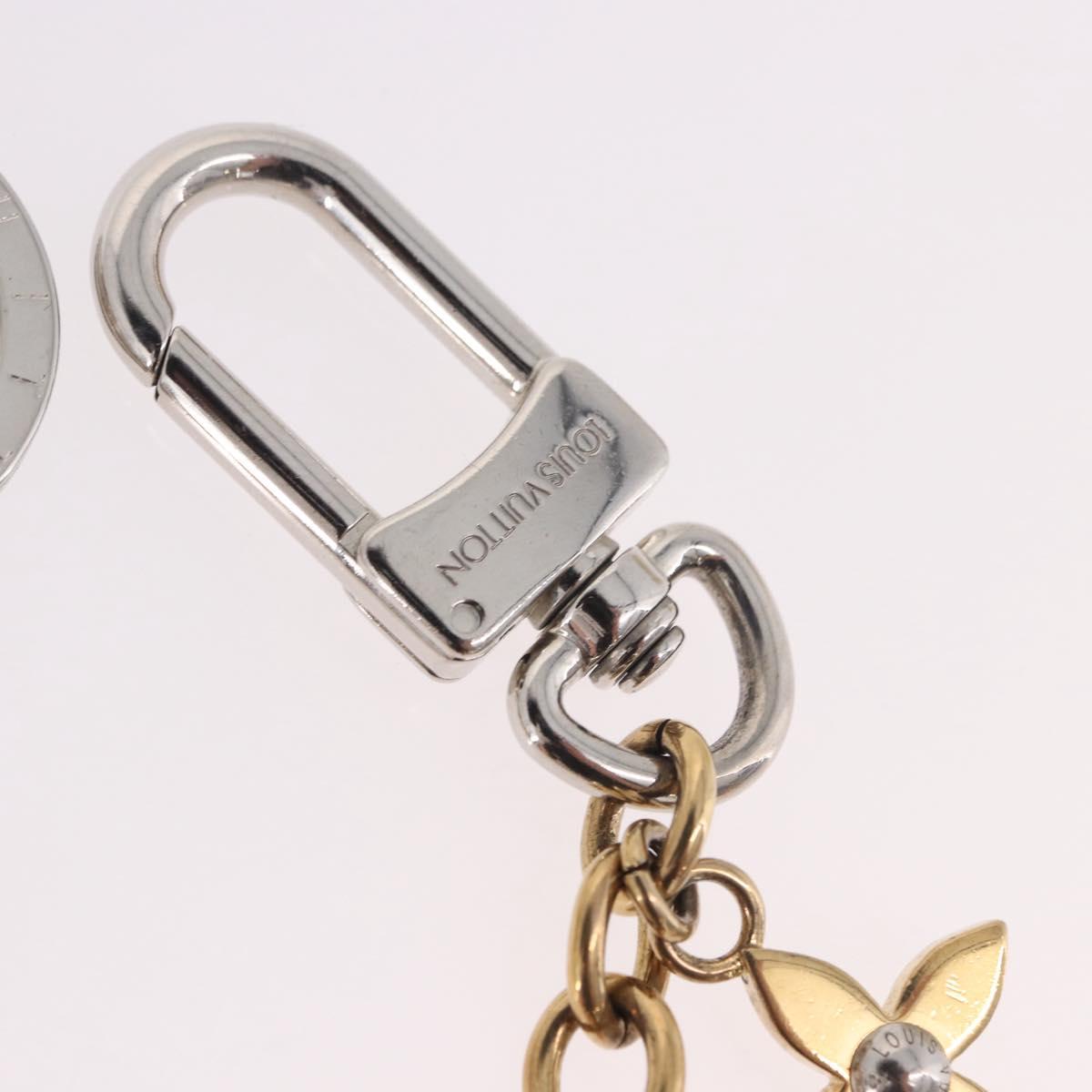 LOUIS VUITTON Chain LV Padlock Bag Charm metal Gold Tone M00538 LV Auth 190446M