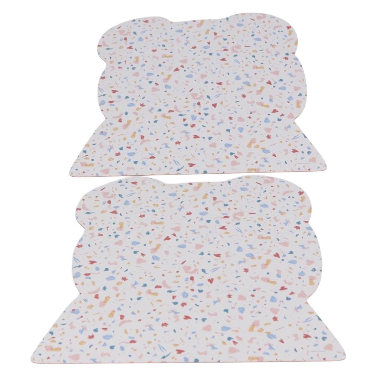 HERMES Pass Pass Place Mat Paper 10 Sheets Set Multicolor Auth 190447