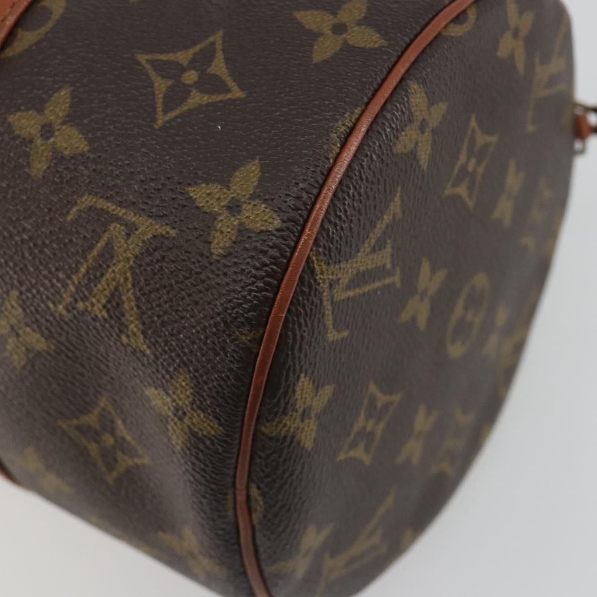 LOUIS VUITTON Monogram Papillon 30 Hand Bag M51385 LV Auth 190458A