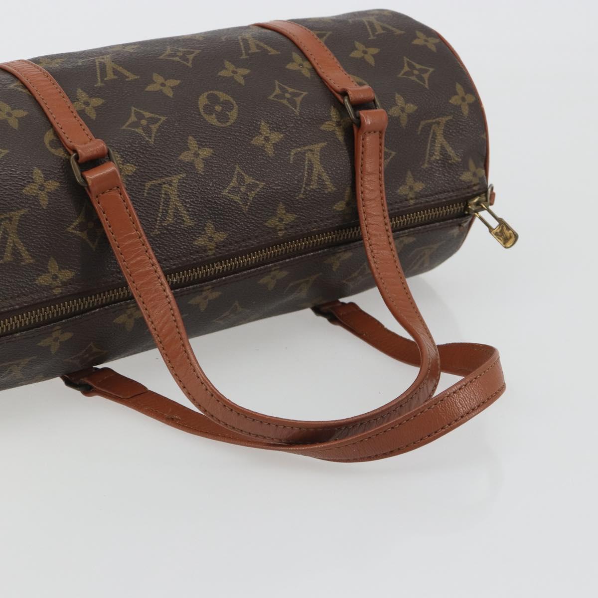 LOUIS VUITTON Monogram Papillon 30 Hand Bag M51385 LV Auth 190458A
