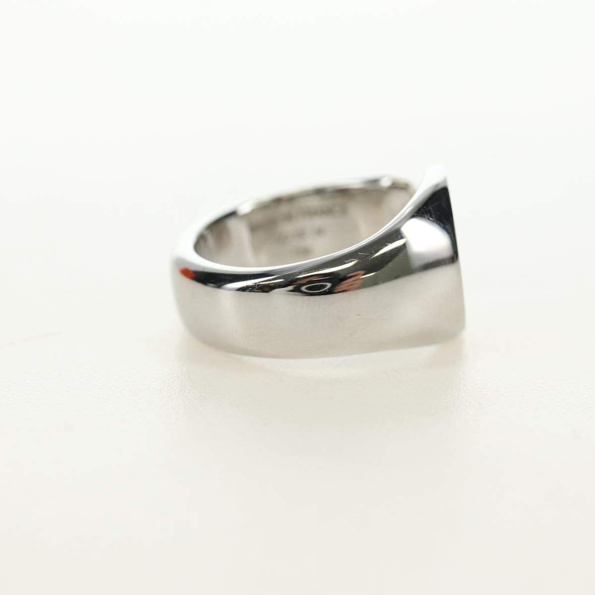 HERMES Carrousel Ring Ag925 Silver Auth 190466M