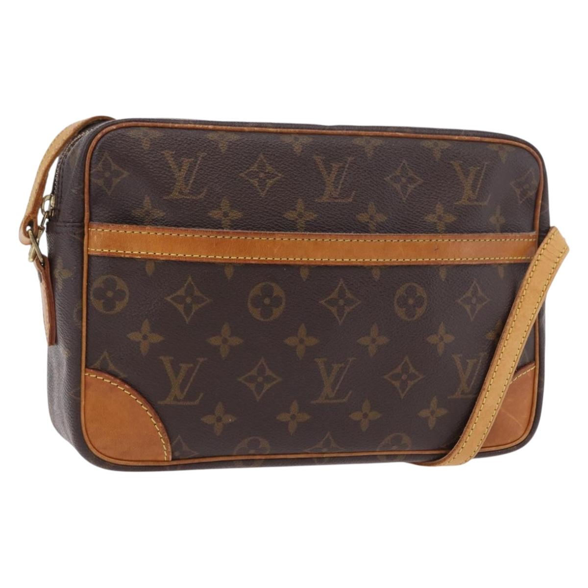 LOUIS VUITTON Monogram Trocadero 27 Shoulder Bag M51274 LV Auth 190480