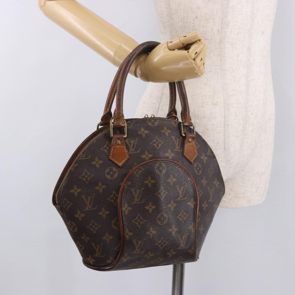 LOUIS VUITTON Monogram Ellipse PM Hand Bag M51127 LV Auth 190486