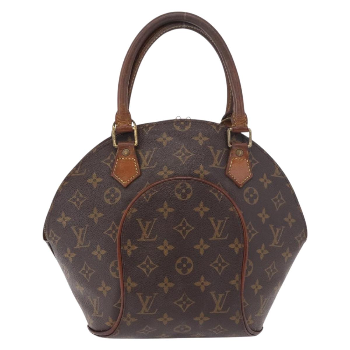 LOUIS VUITTON Monogram Ellipse PM Hand Bag M51127 LV Auth 190486