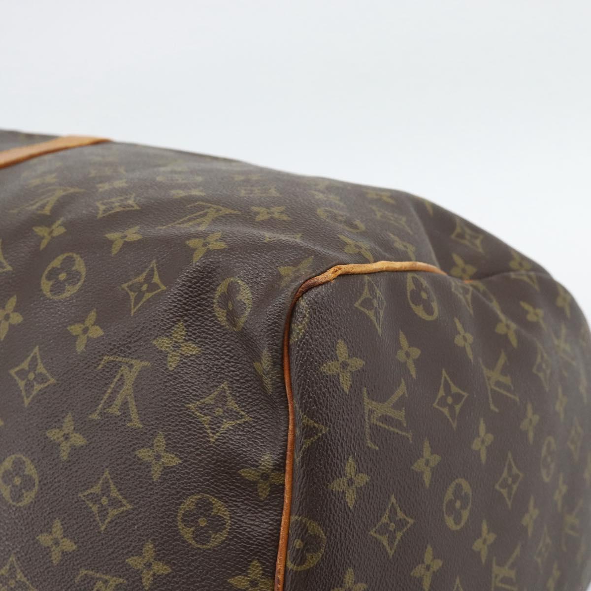 LOUIS VUITTON Monogram Keepall 60 Boston Bag M41422 LV Auth 190488