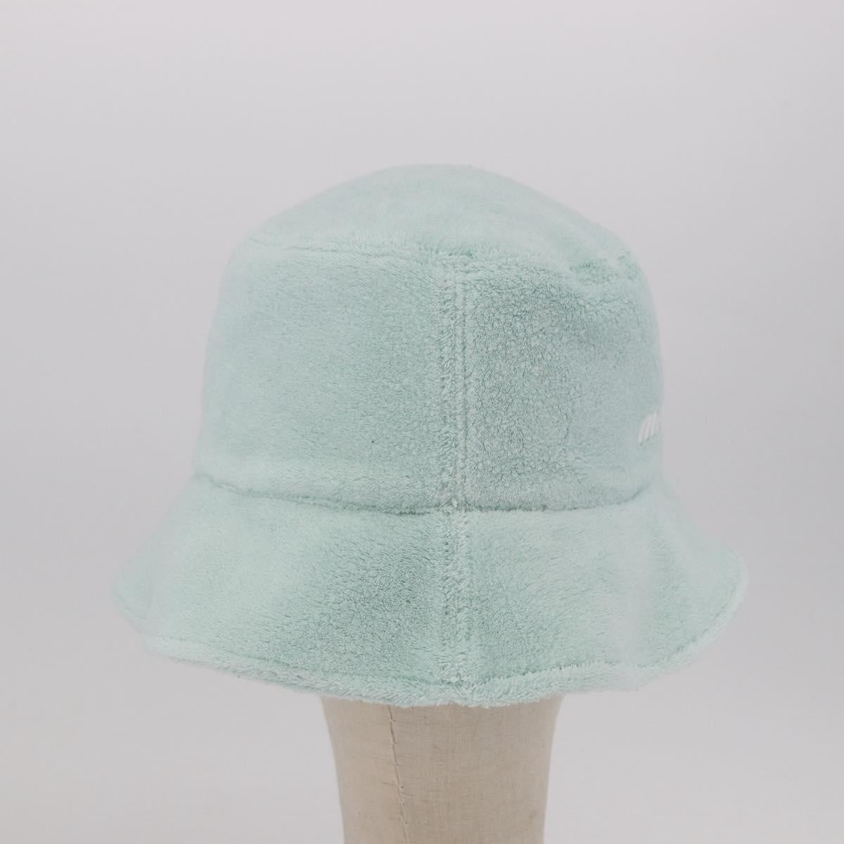 Miu Miu Bucket Hat Pile S Green Auth 190493M