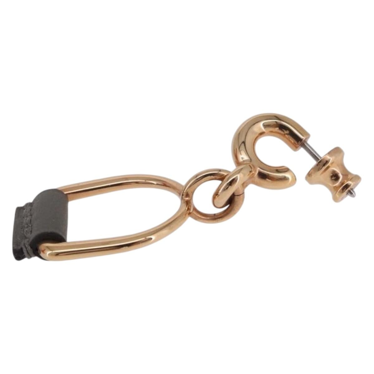 HERMES Pierce Eritage metal Pink Gold Auth 190494M