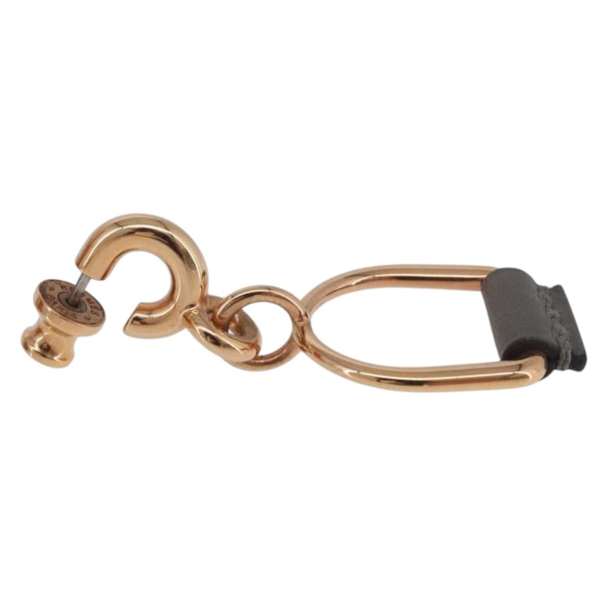 HERMES Pierce Eritage metal Pink Gold Auth 190494M