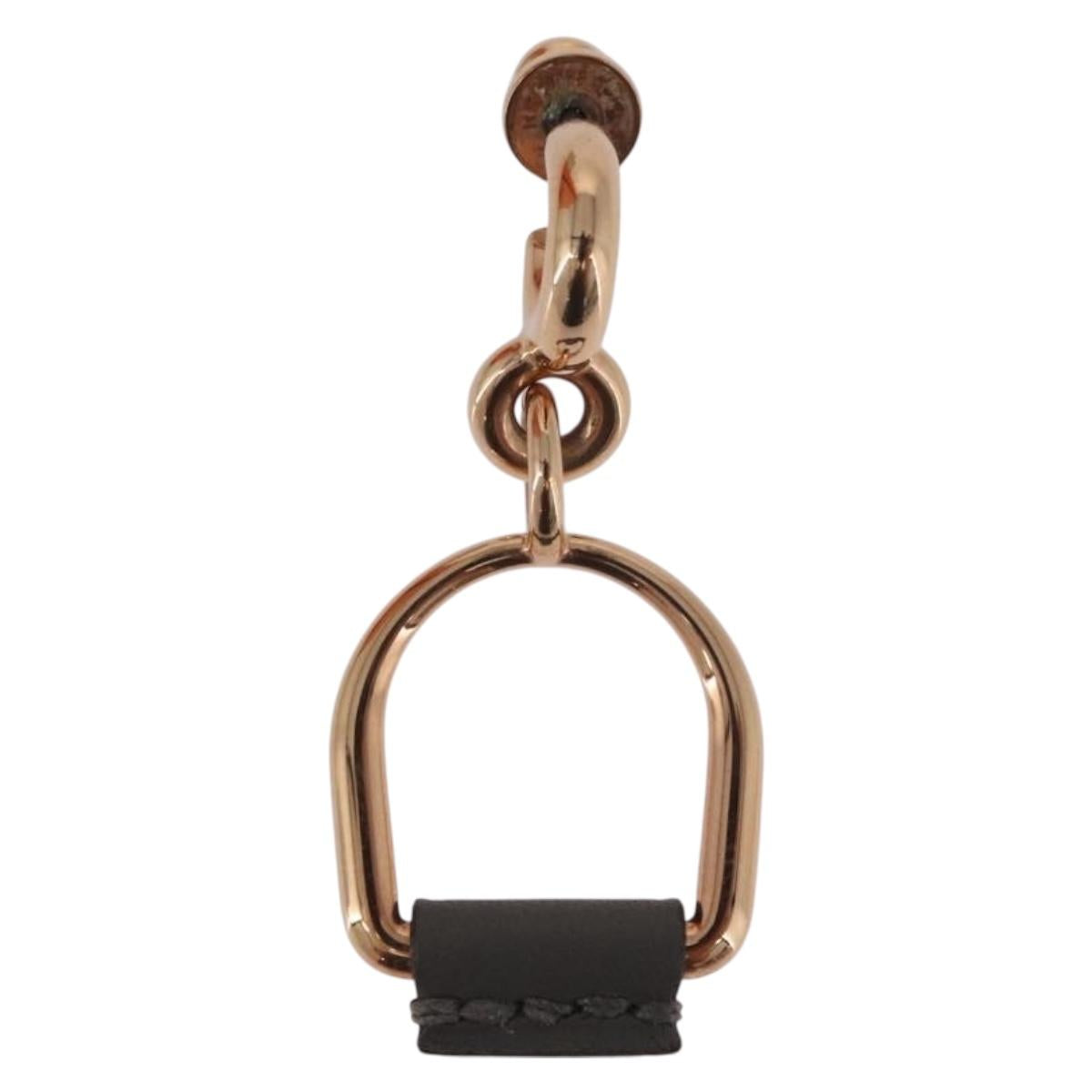 HERMES Pierce Eritage metal Pink Gold Auth 190494M