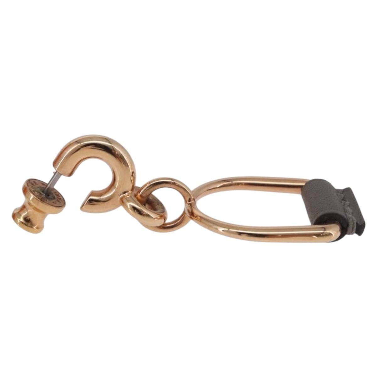 HERMES Pierce Eritage metal Pink Gold Auth 190494M