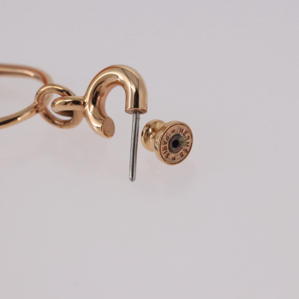 HERMES Pierce Eritage metal Pink Gold Auth 190494M