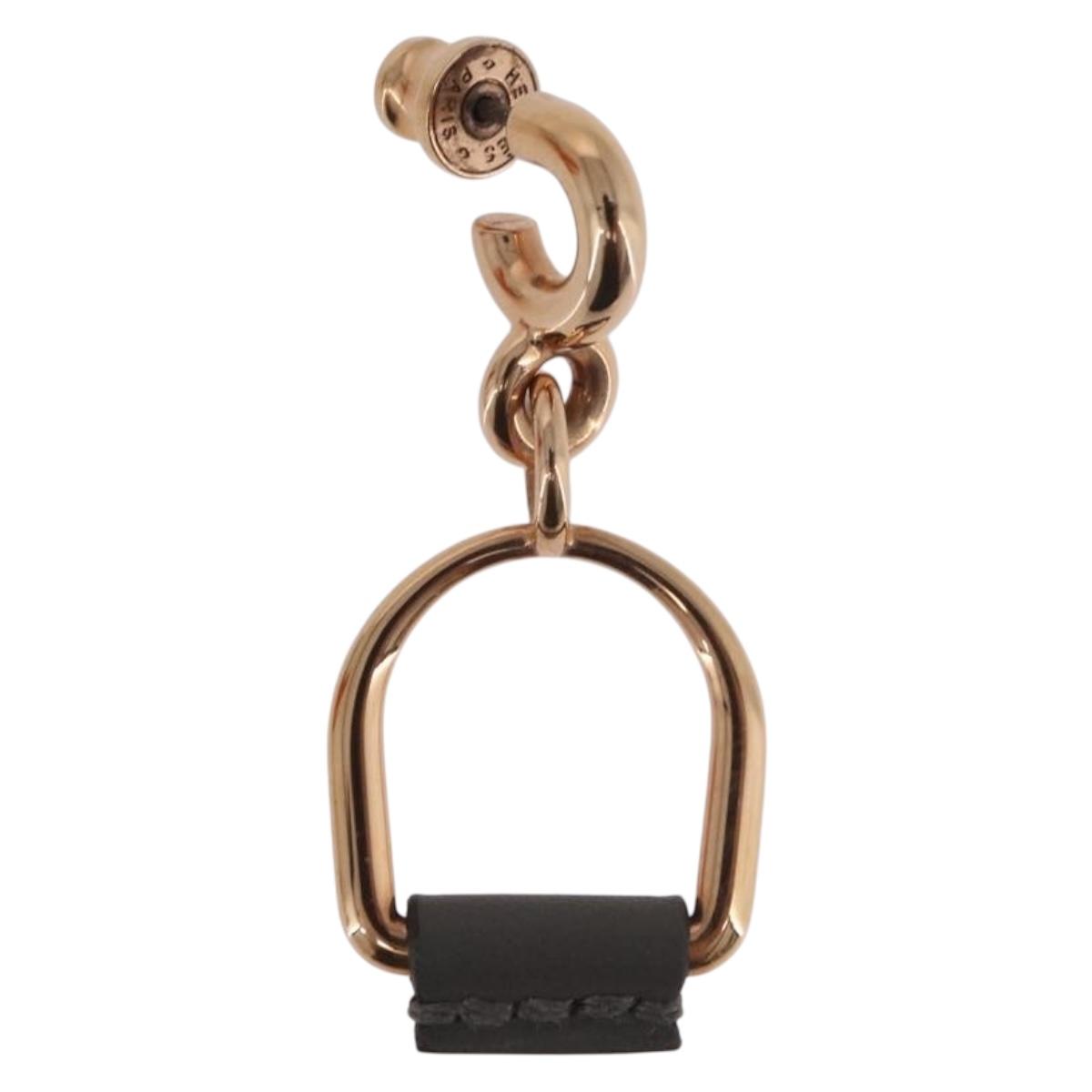 HERMES Pierce Eritage metal Pink Gold Auth 190494M