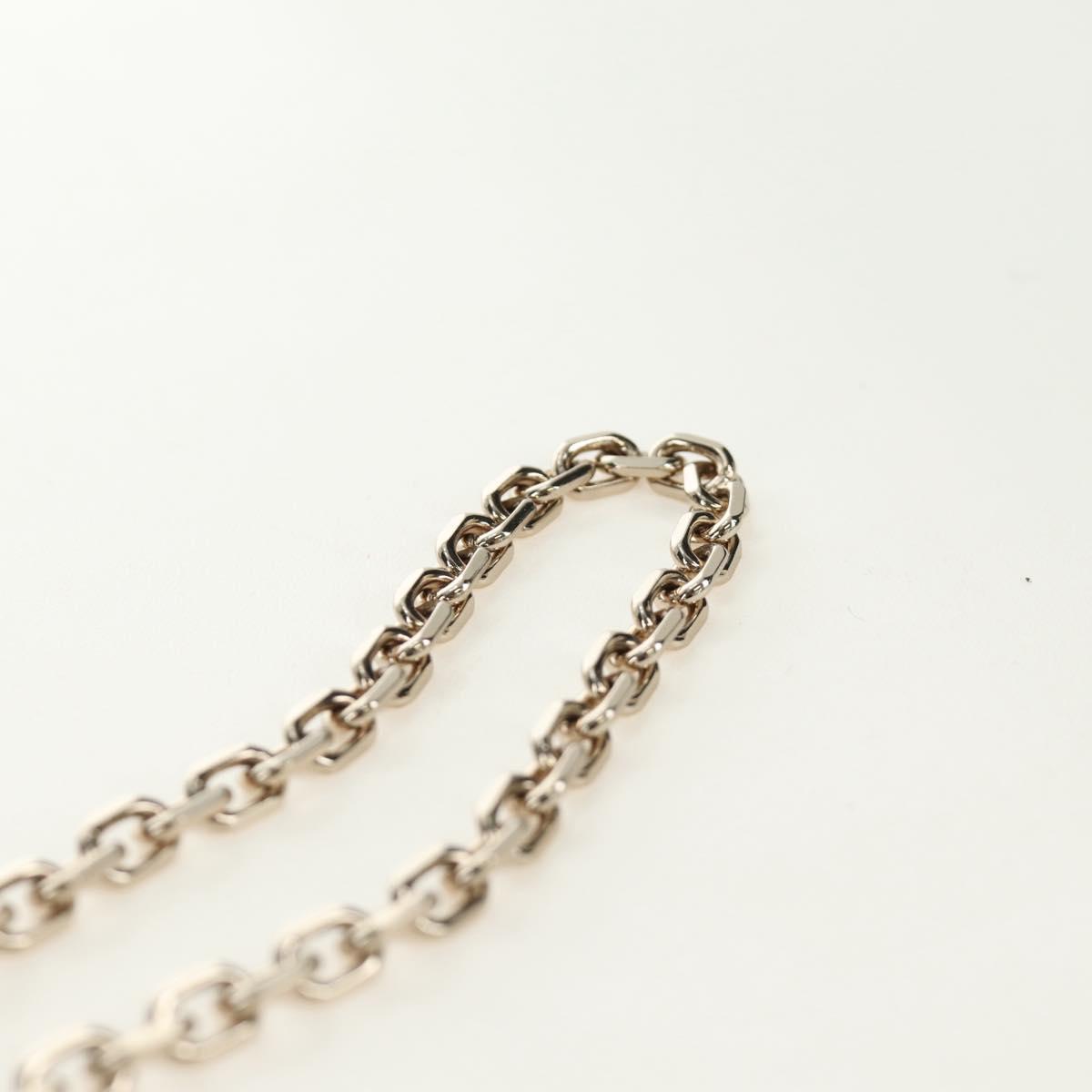 Christian Dior Chain Wallet Leather Red Gold Auth 190495M