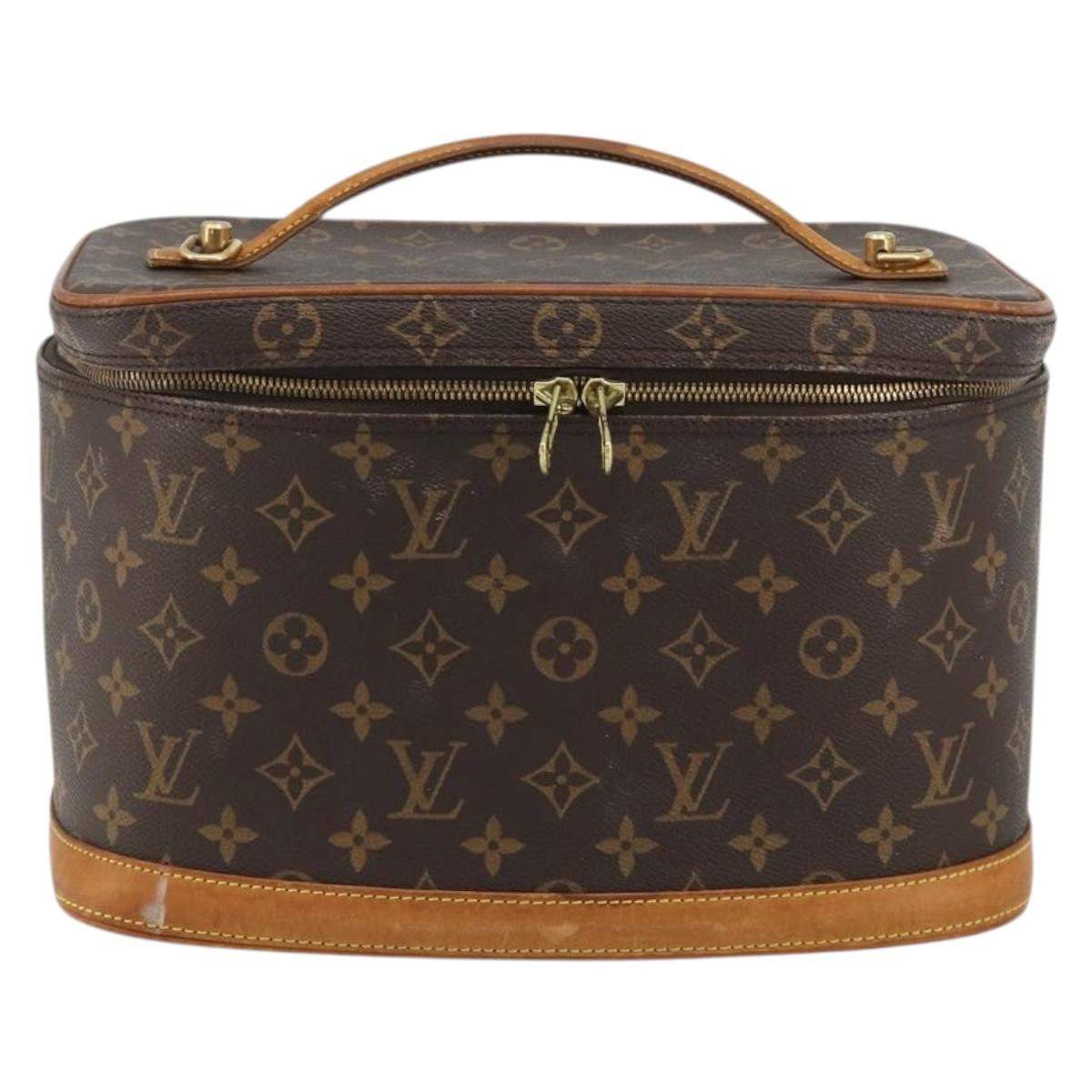 LOUIS VUITTON Monogram Nice Hand Bag M47280 LV Auth 190501