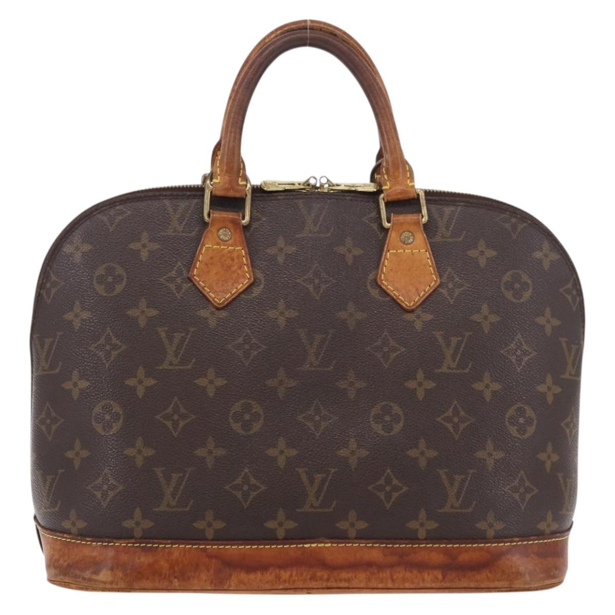 LOUIS VUITTON Monogram Alma Hand Bag M51130 LV Auth 190503