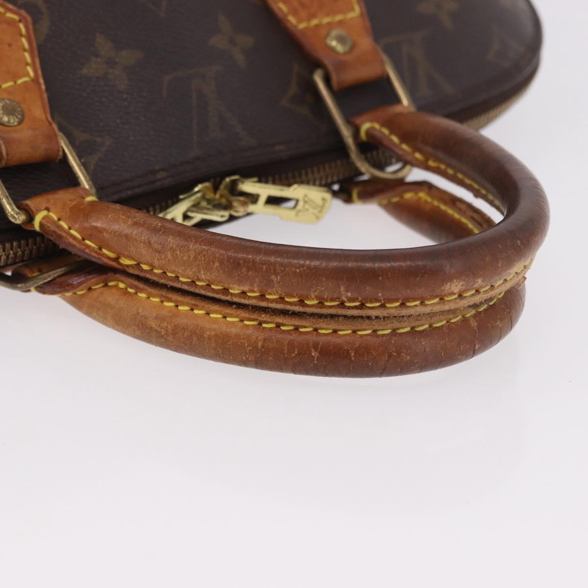 LOUIS VUITTON Monogram Alma Hand Bag M51130 LV Auth 190503