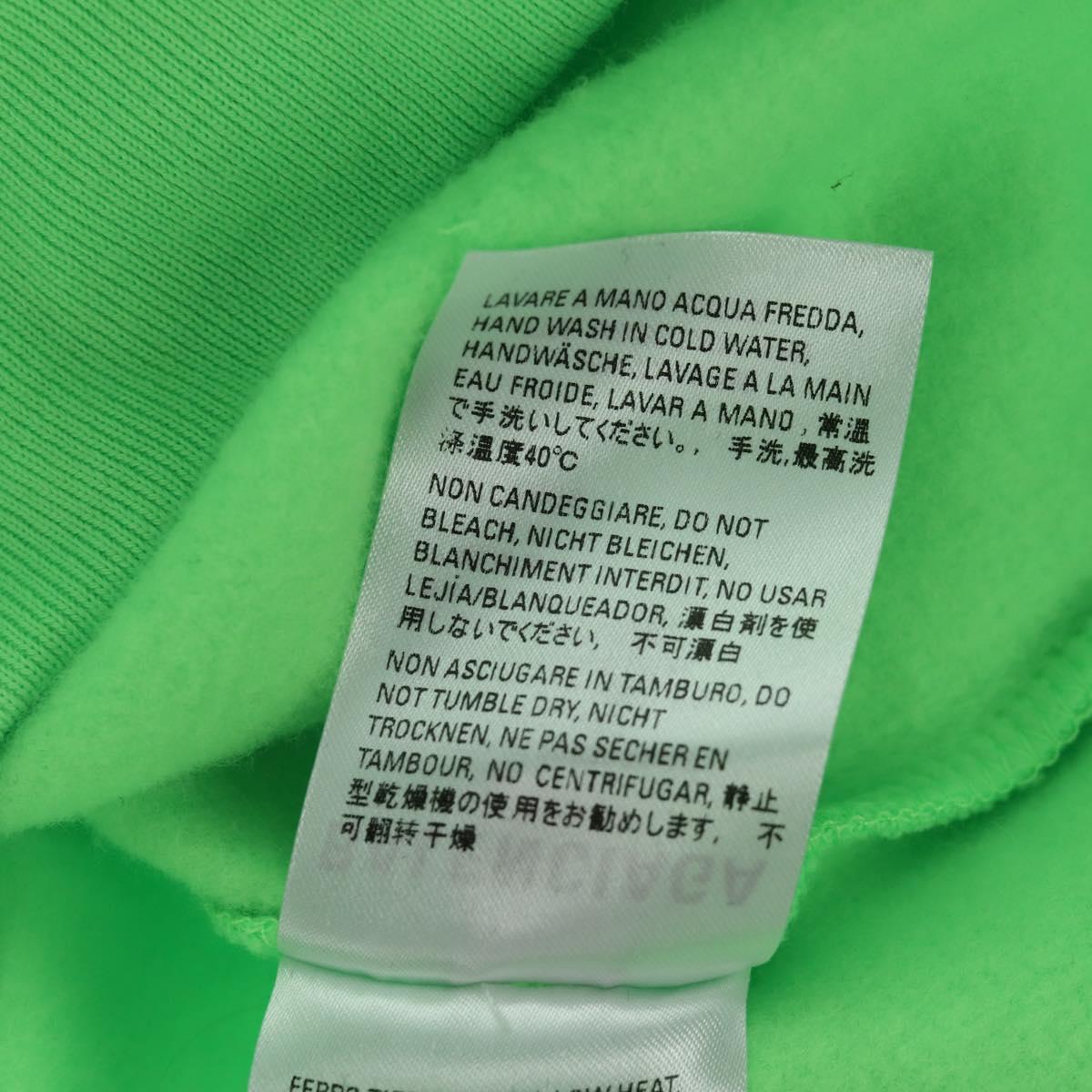 BALENCIAGA Hoody Cotton XS Green Auth 190509M