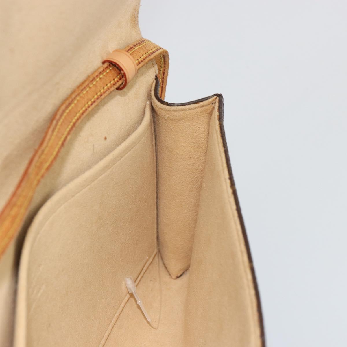 LOUIS VUITTON Monogram Pochette Twin GM Shoulder Bag M51852 LV Auth 190510