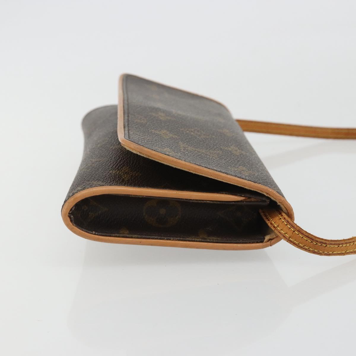 LOUIS VUITTON Monogram Pochette Twin GM Shoulder Bag M51852 LV Auth 190510