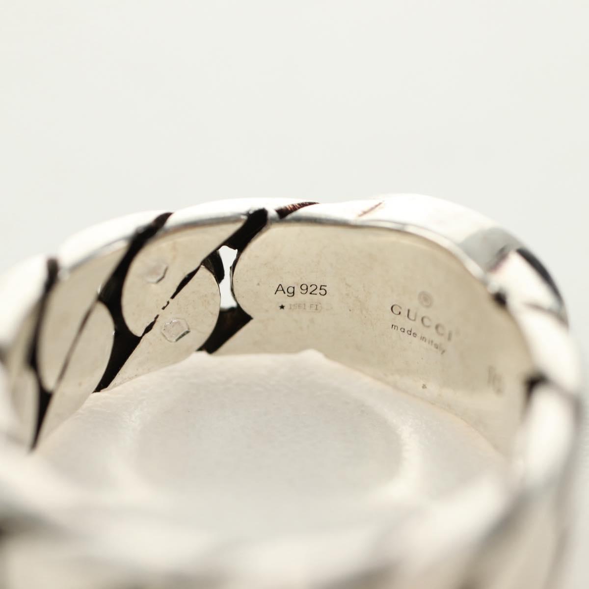 GUCCI Ring Ag925 Silver Auth 190513A