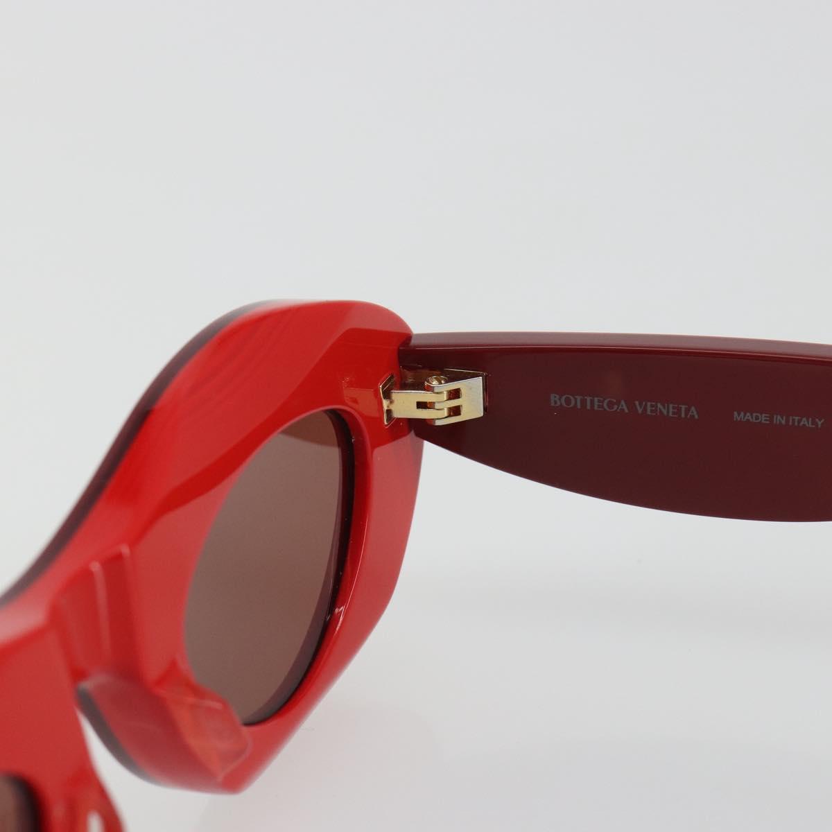 BOTTEGA VENETA Sunglasses plastic Red Auth 190515M