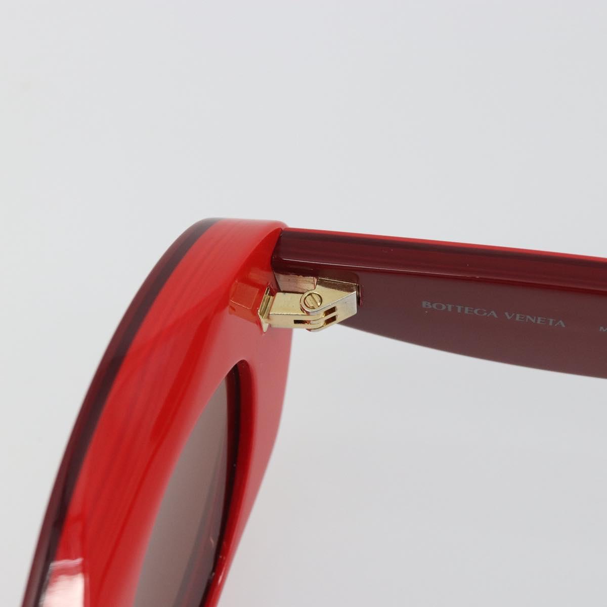 BOTTEGA VENETA Sunglasses plastic Red Auth 190515M