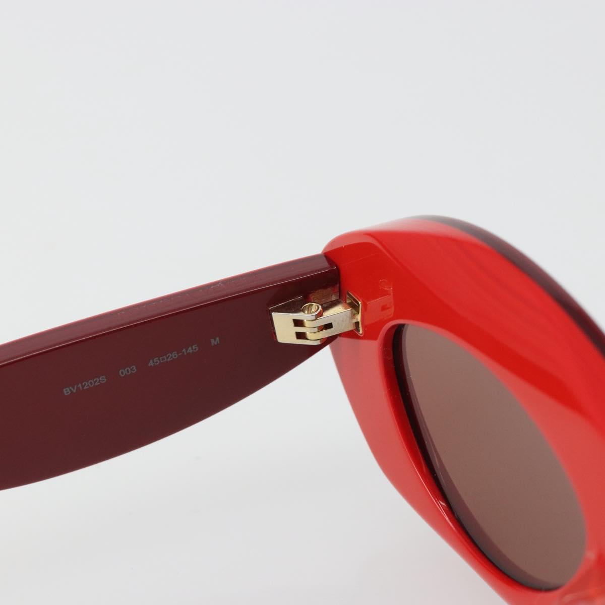 BOTTEGA VENETA Sunglasses plastic Red Auth 190515M