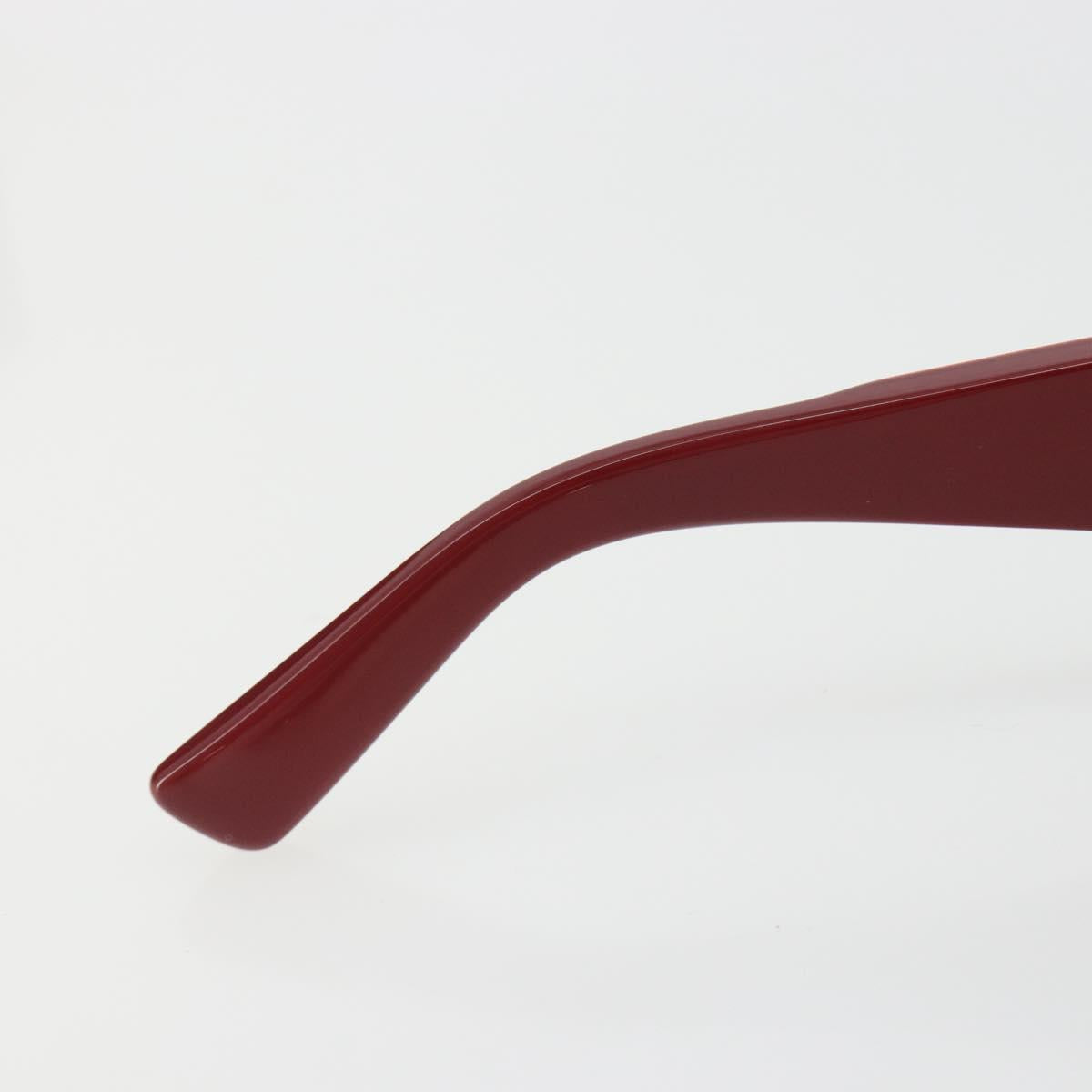 BOTTEGA VENETA Sunglasses plastic Red Auth 190515M